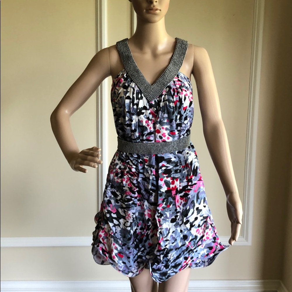 Azza Beaded Minidress
